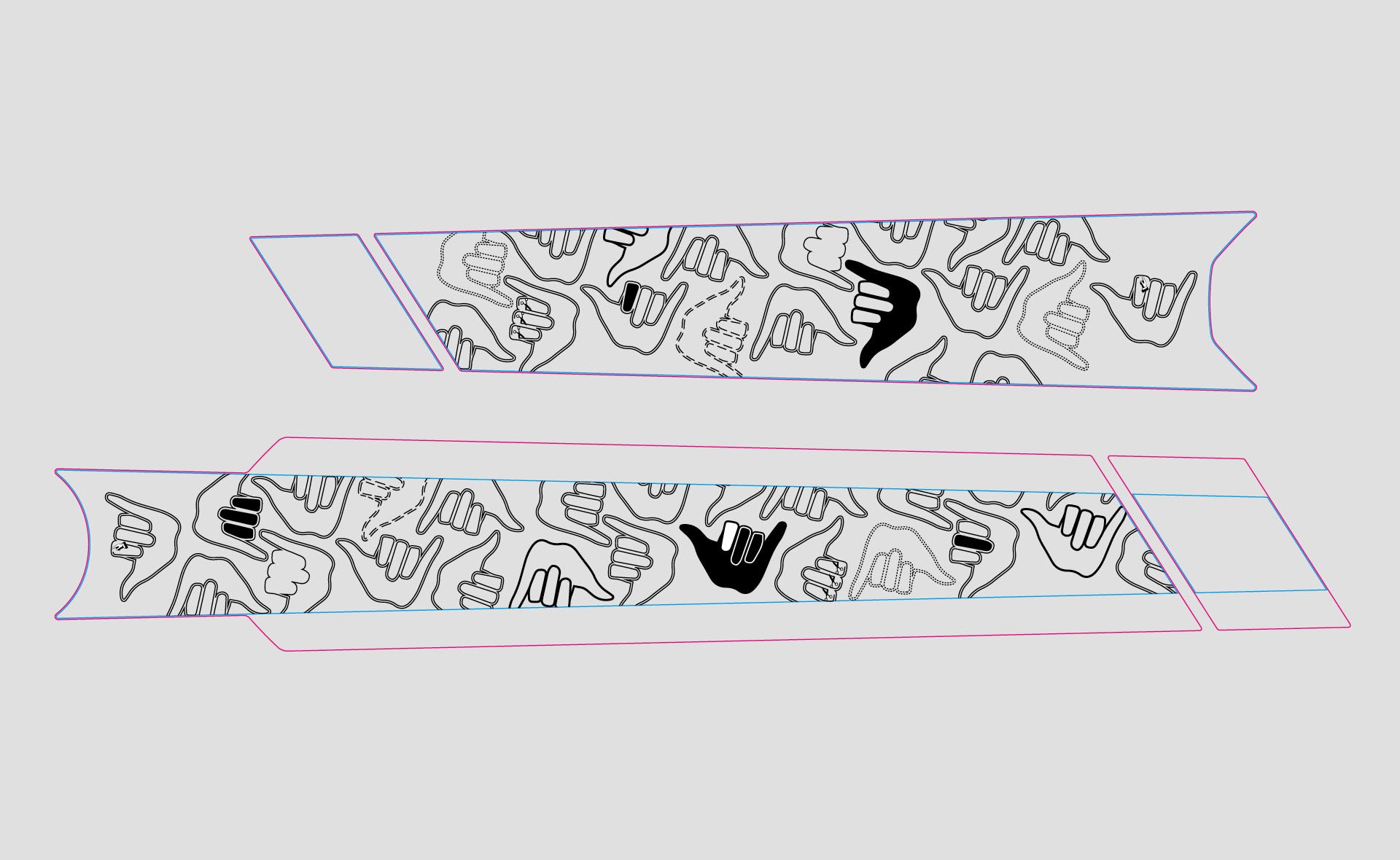 SCOR Ersatzteile | 4060 Frame Protector by Slicy HANGLOOSE BLACK
